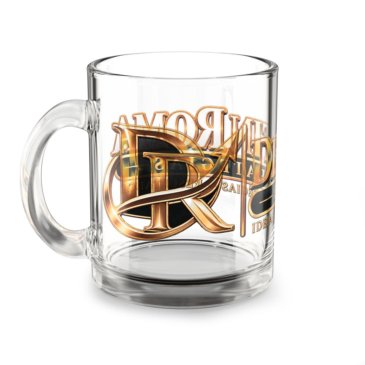 Destin Roma Luxury Glass Mug, 10oz