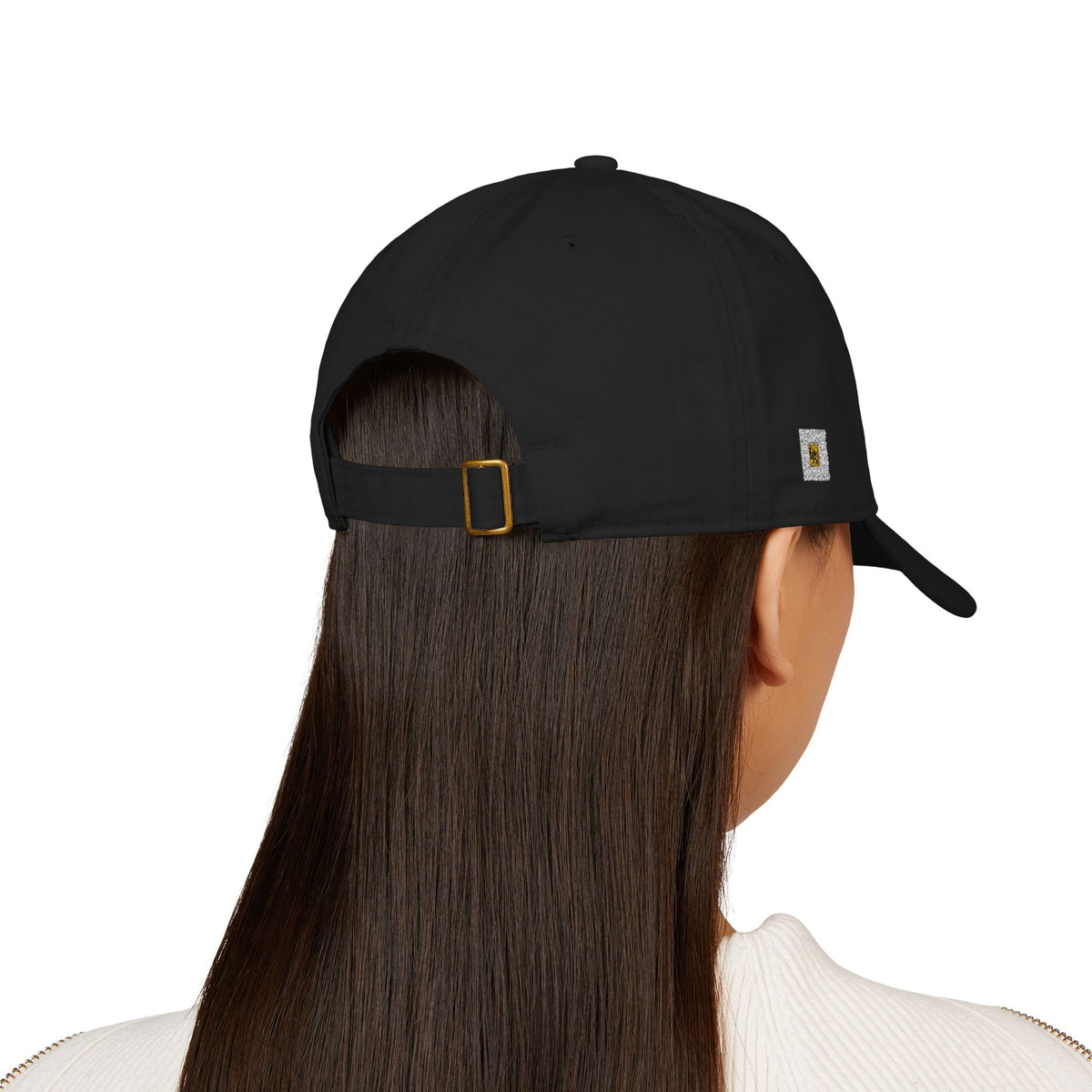 Destin Roma DR Premium Embroidered Baseball Cap - Black & Gold.