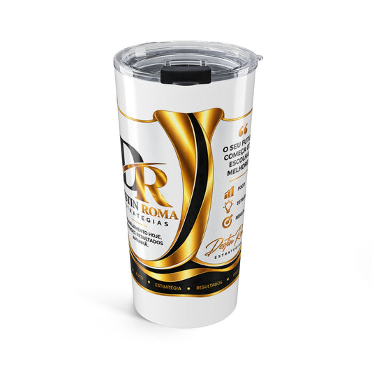 Copo Térmico Destin Roma Tumbler 20oz - Disciplina Hoje, Resultados Sempre