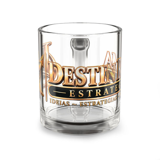 Destin Roma Luxury Glass Mug, 10oz